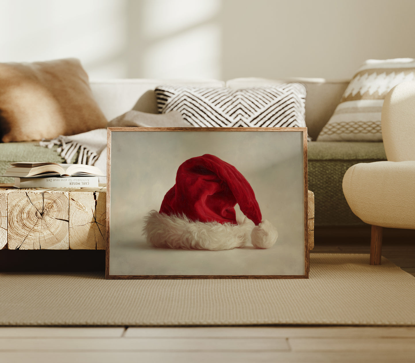 Santa's Hat Rests Between Adventures