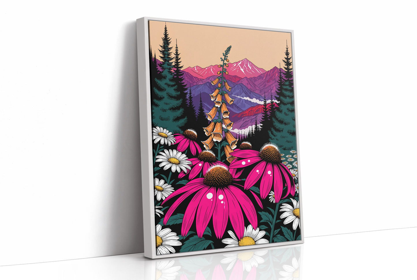 Coneflowers at Mountain's Edge