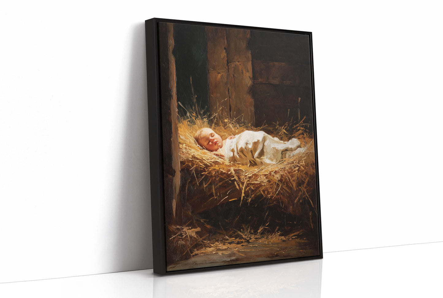 Sacred Light Fills Winter's Morning