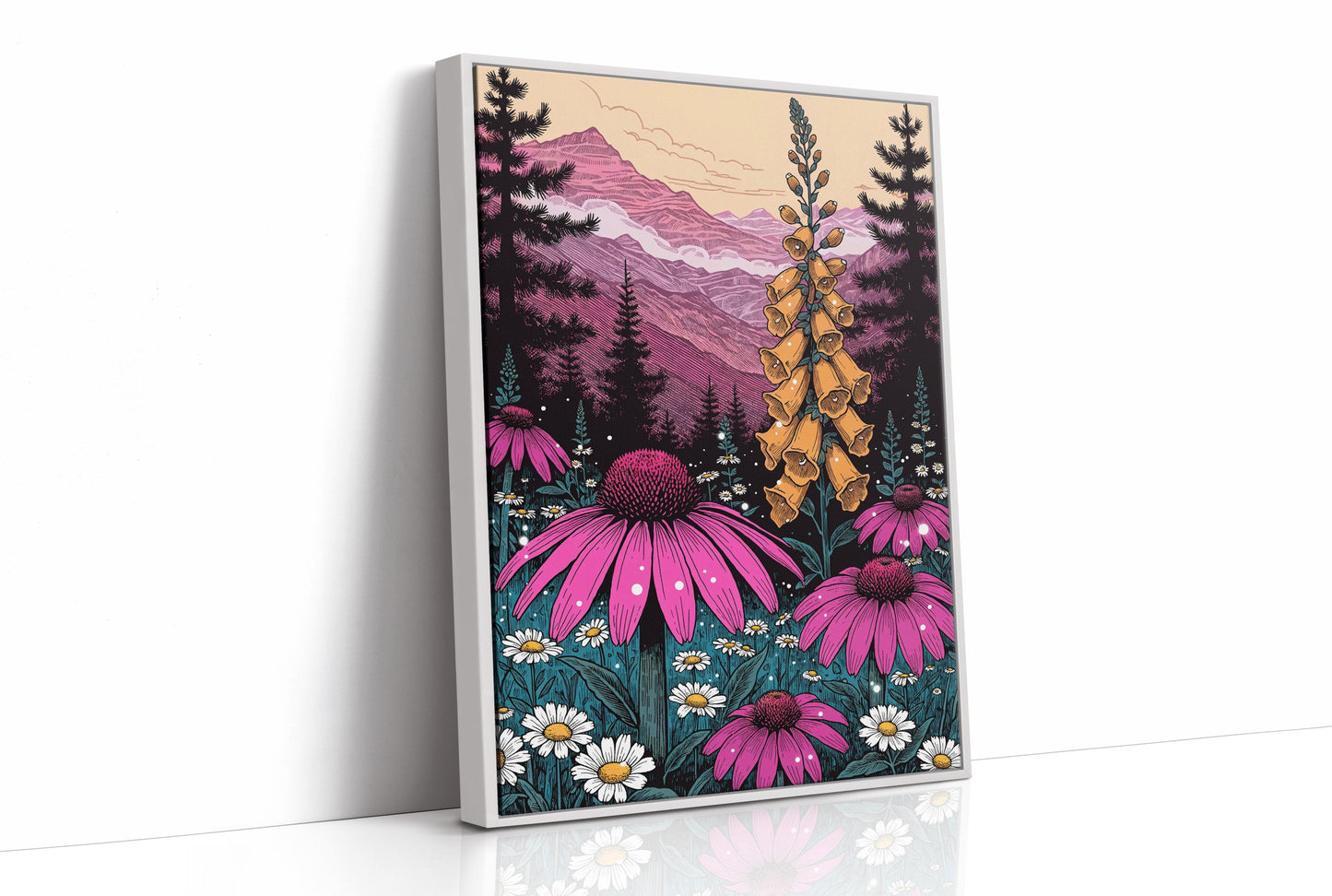 Foxglove Spire in Rose Light
