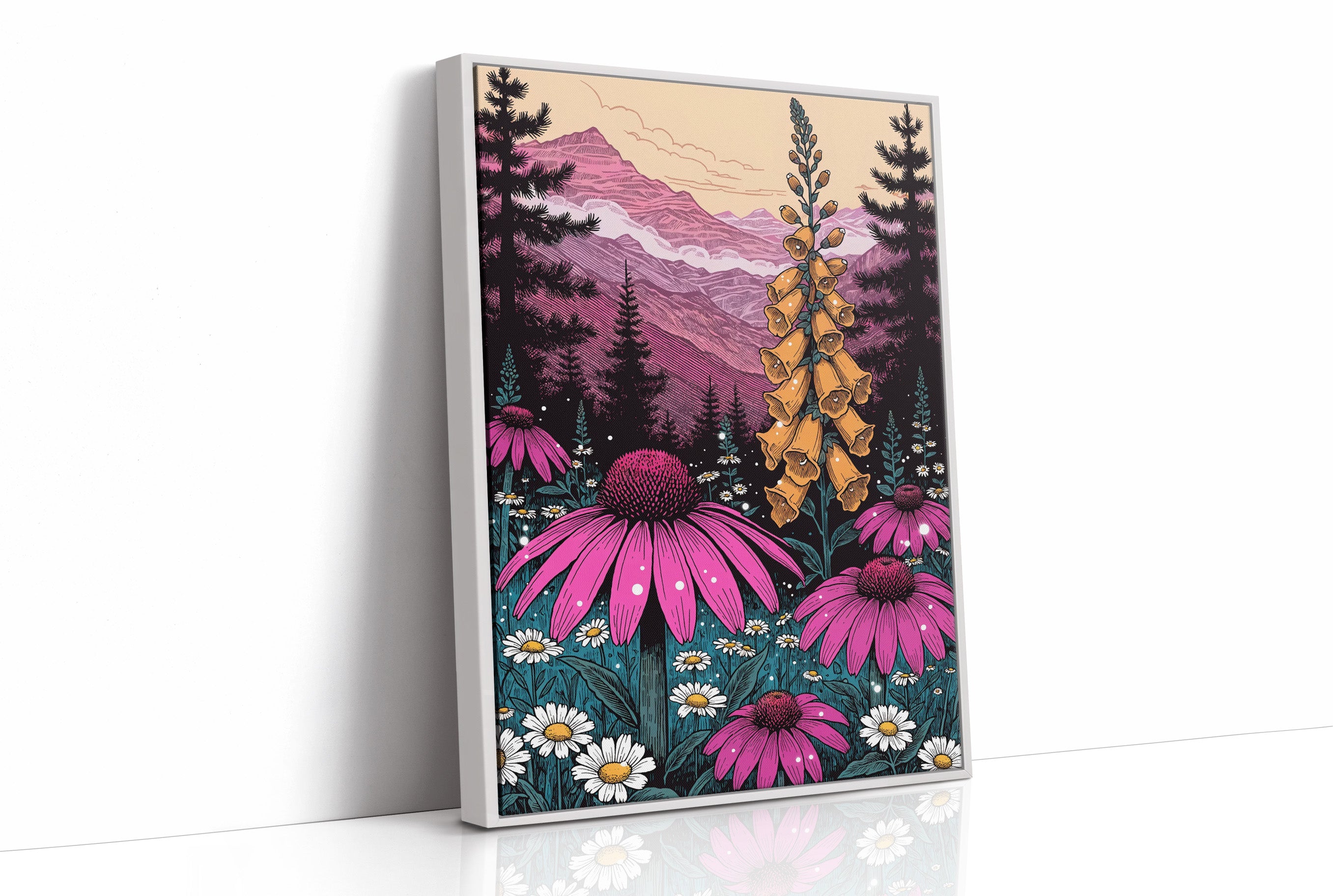 Foxglove Spire in Rose Light