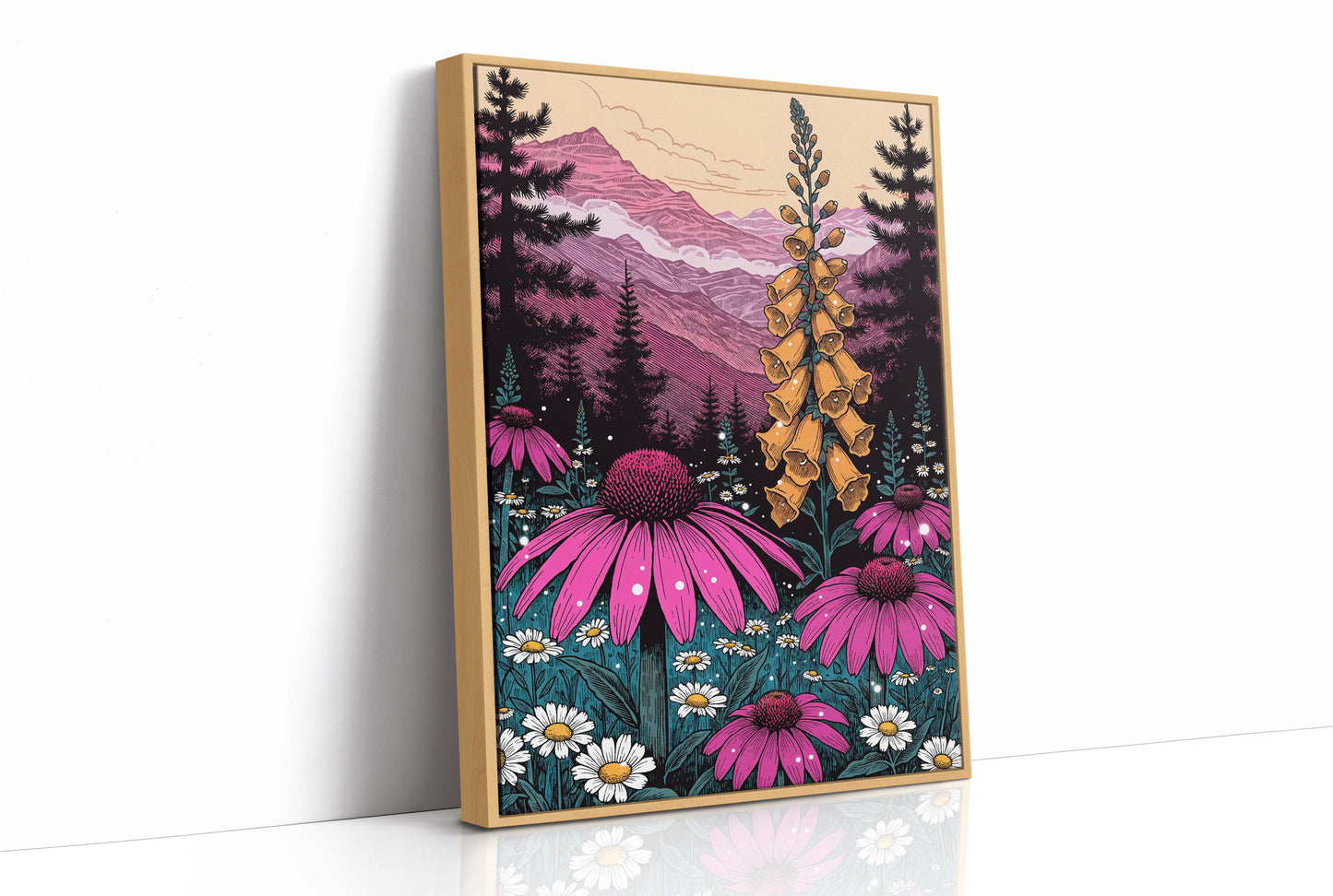 Foxglove Spire in Rose Light