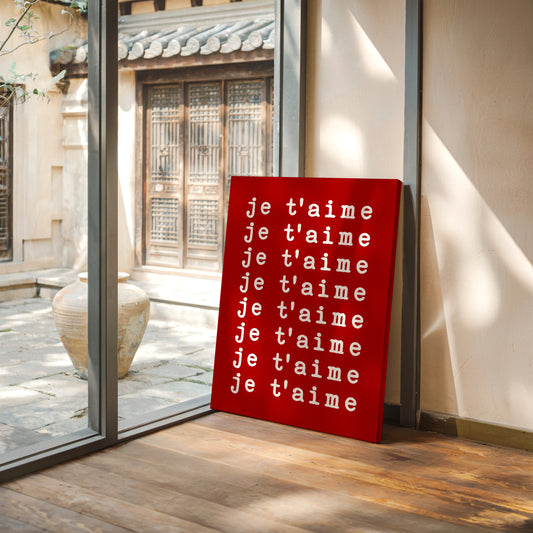 French Love Letters Paint Forever
