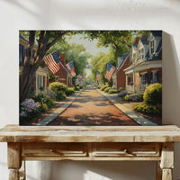 Summer Glory On Colonial Lane