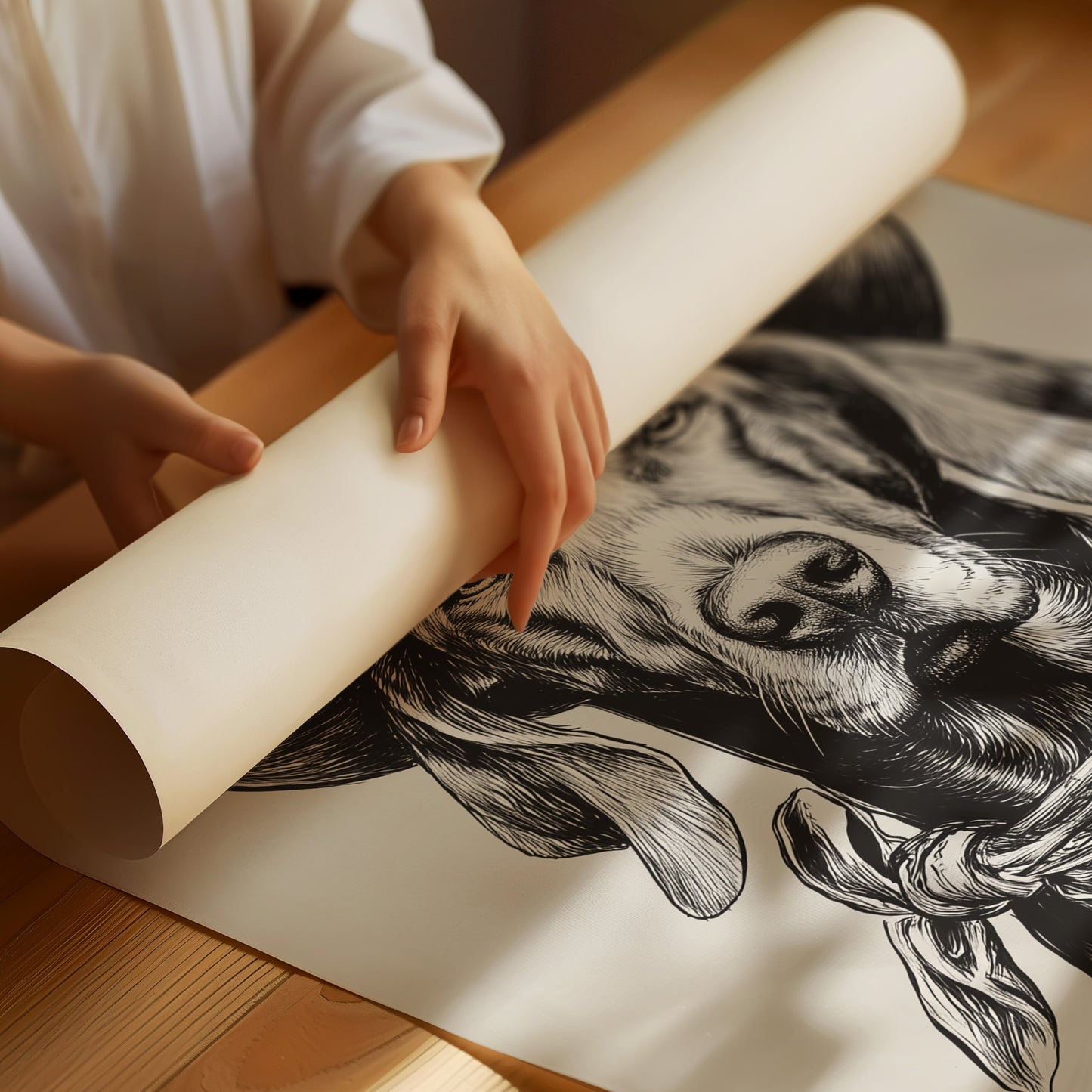 The Canine Cowboy's Resolve