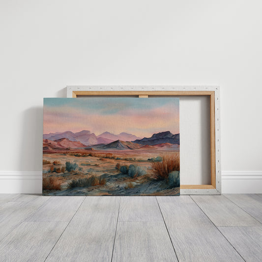 Dawn Paints The Desert's Wild Heart