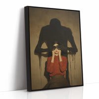 Darkness Looms Behind Crimson