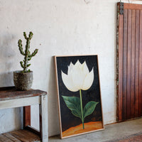 Lotus Rises Through Starlit Earth