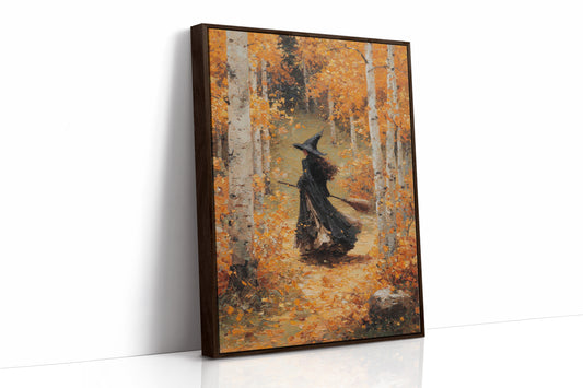 Through Golden Leaves She Dances