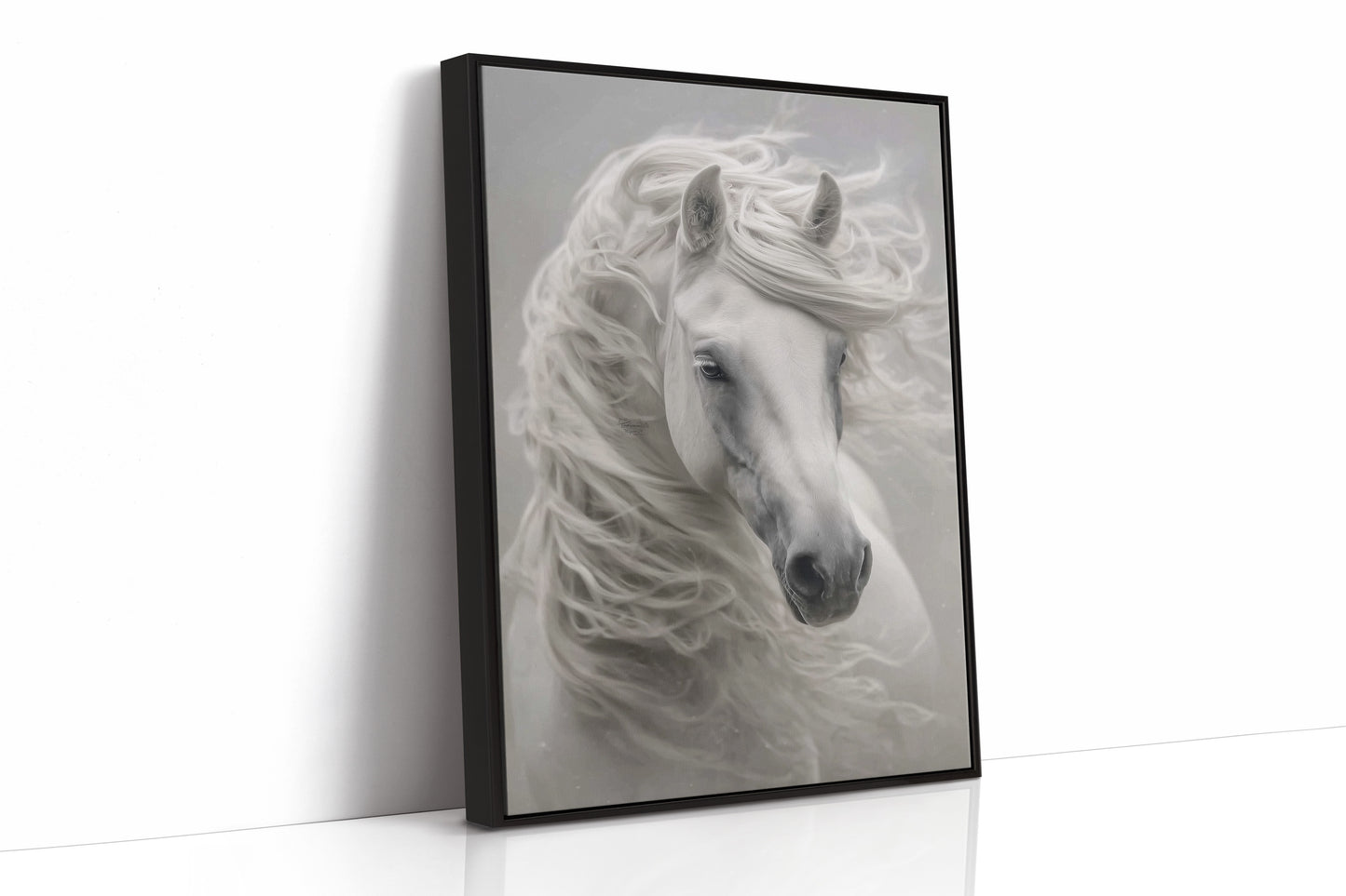 Wind Dances Through Frost Manes