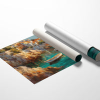 Cliffside Village Meets Azure Waters