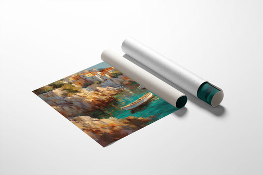 Cliffside Village Meets Azure Waters