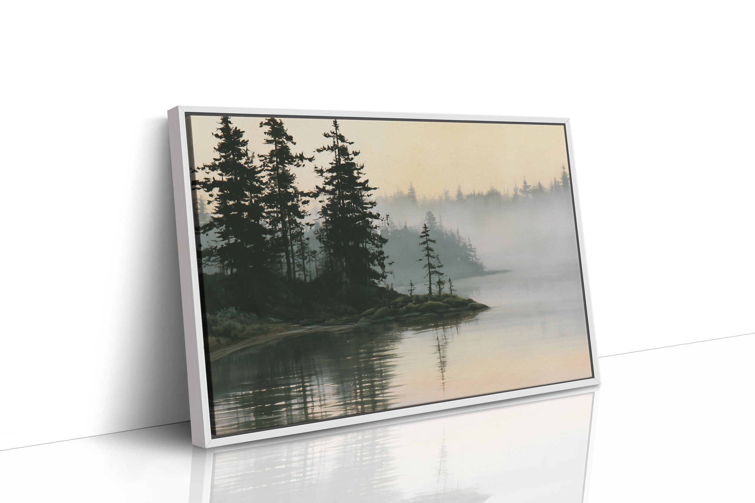 Pines, Fading into Fog