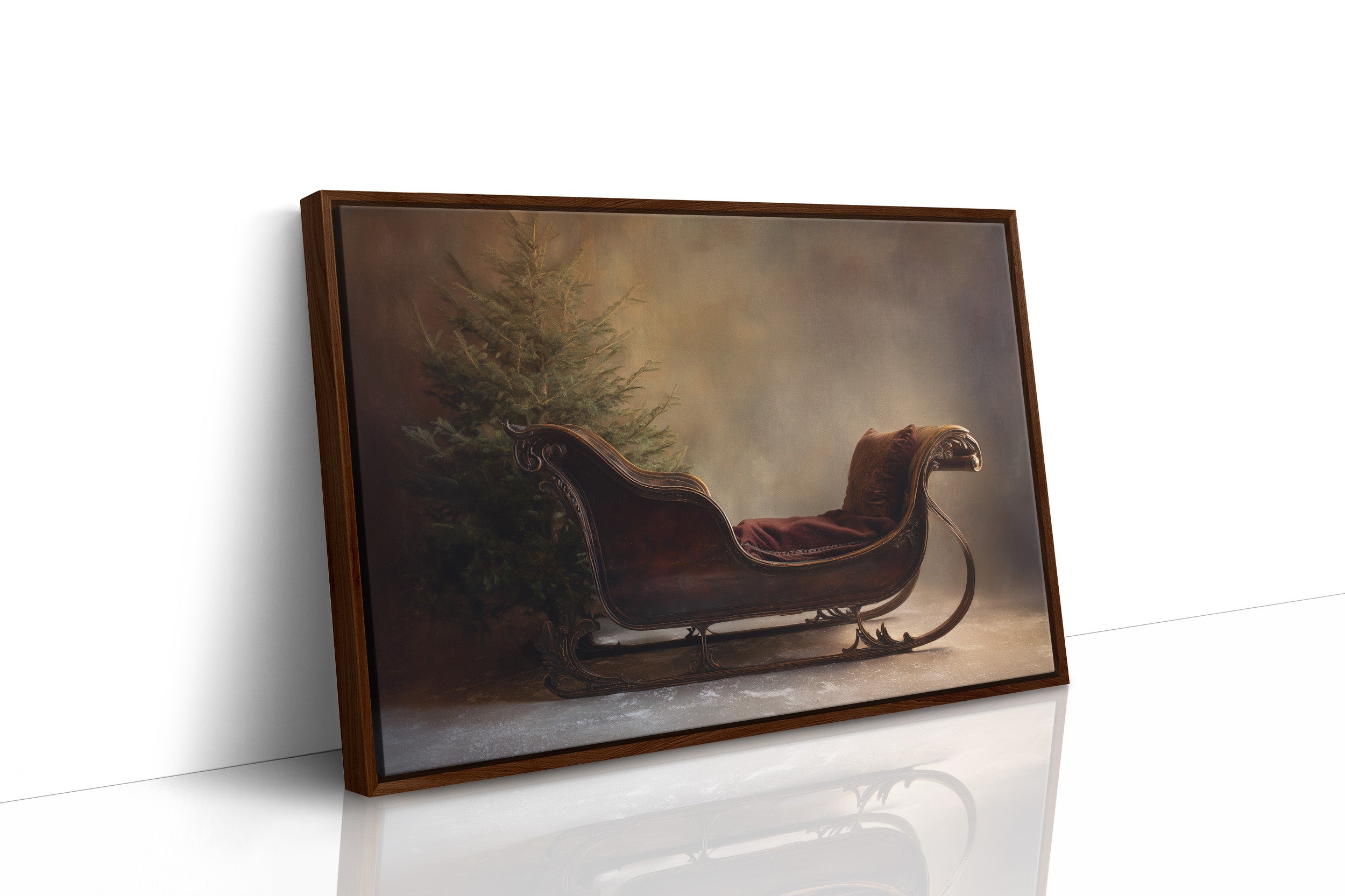 Yuletide Chariot Awaits December's Call