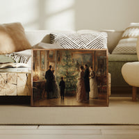 Candlelit Traditions Through Victorian Glass