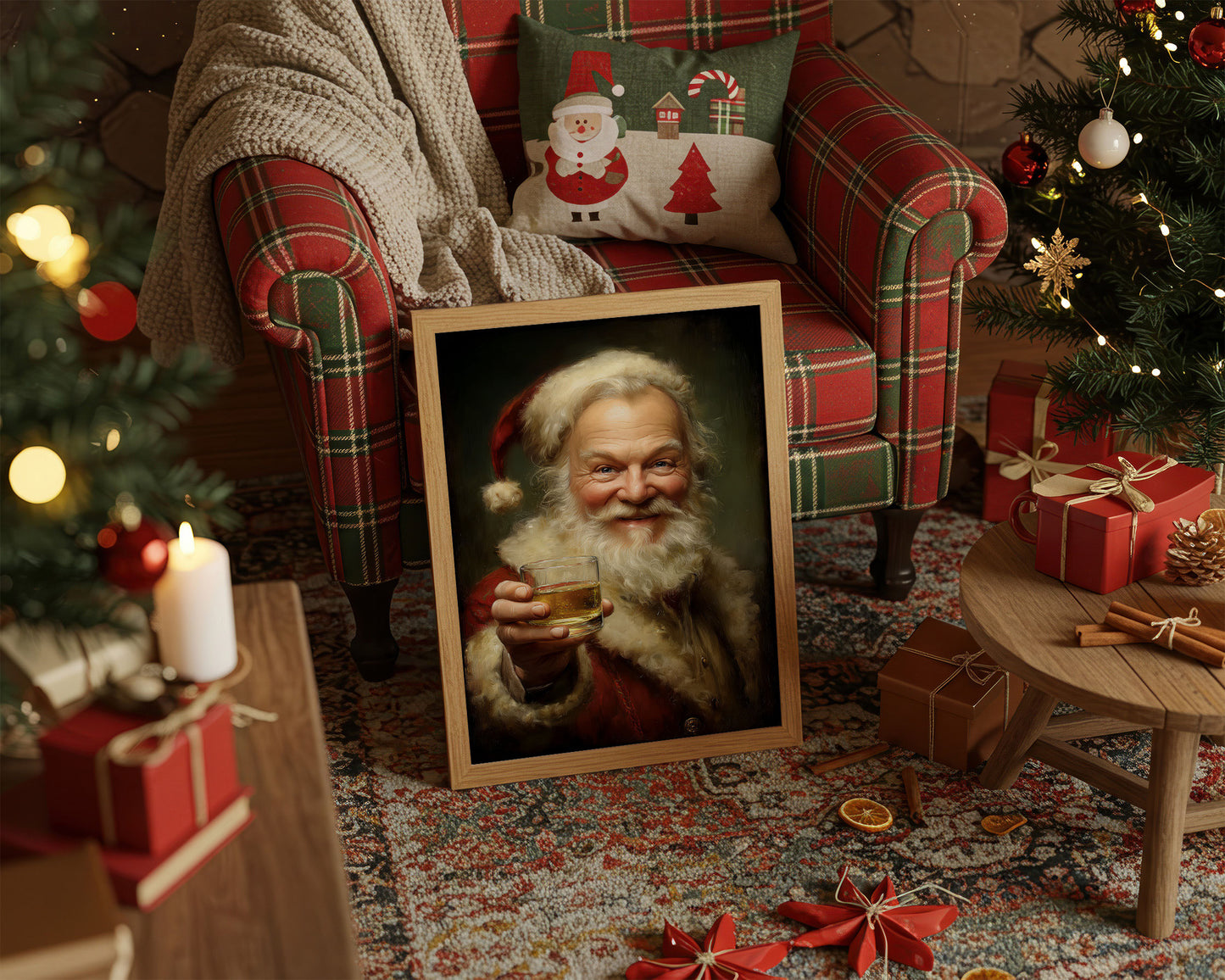 Holiday Spirits And Golden Cheer