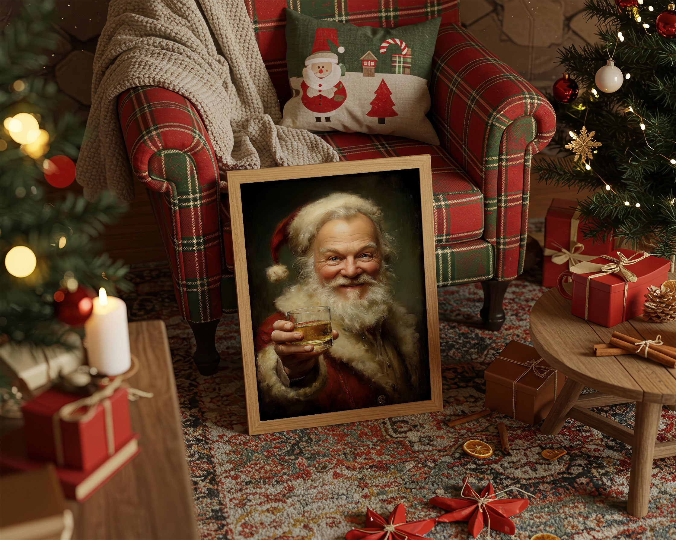 Holiday Spirits And Golden Cheer