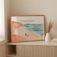 Faith Hope and Love on the Shore