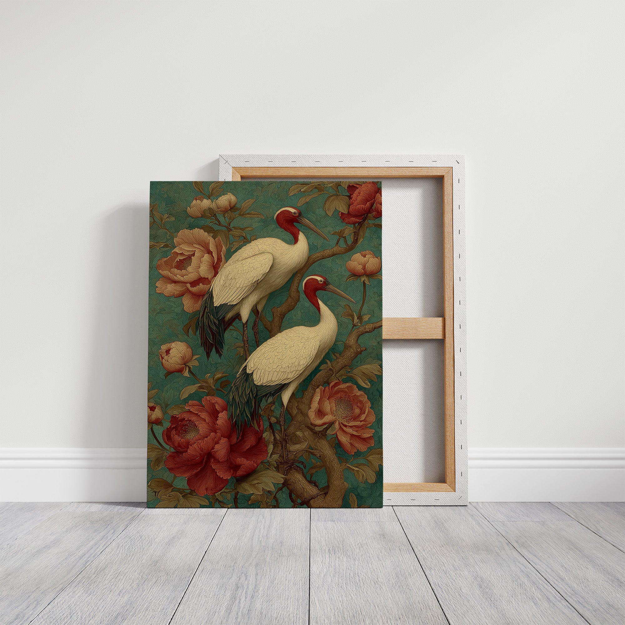 They Perched Where the Peonies Bloom
