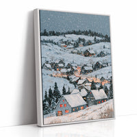 Village in the Snowy Hollow
