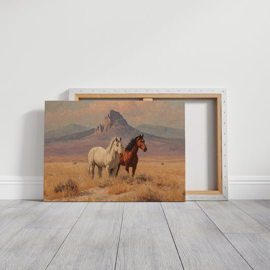 Wild Hearts Beneath Desert Peaks