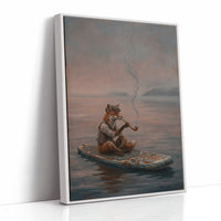 Smoke on Calm Water