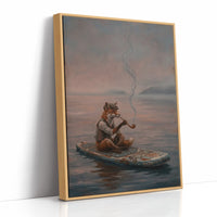 Smoke on Calm Water