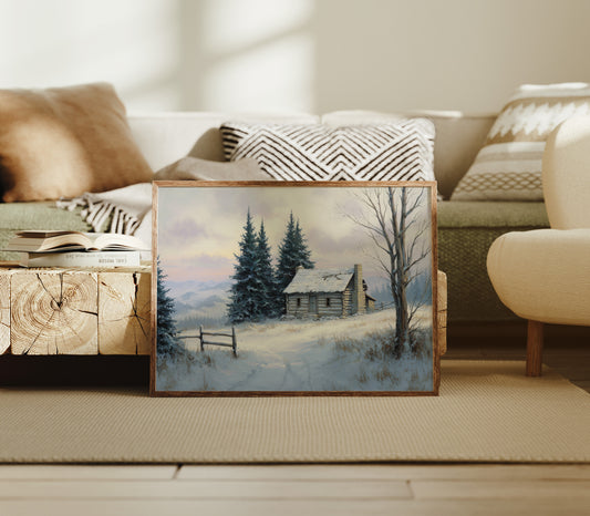 Snow Settles On Mountain Memories