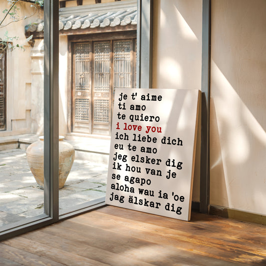 Love Speaks In Every Language