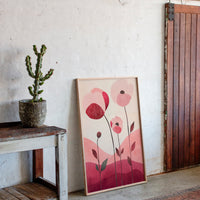 Pink Poppies Dance At Dawn