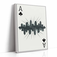 Skyline of Spades and Steel