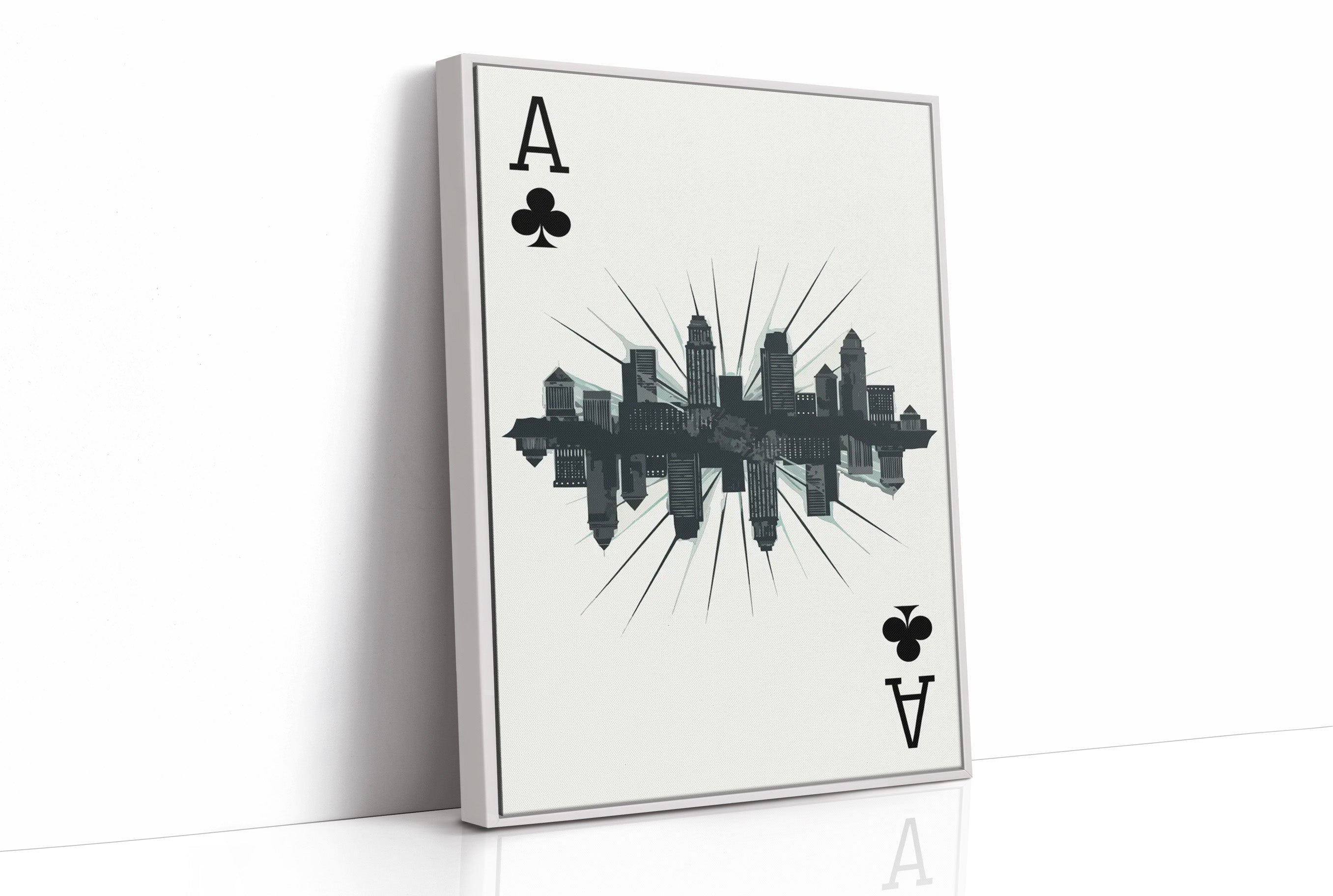 Skyline of Spades and Steel