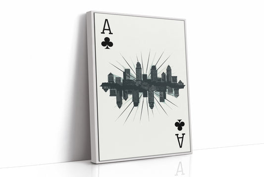Skyline of Spades and Steel
