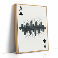 Skyline of Spades and Steel