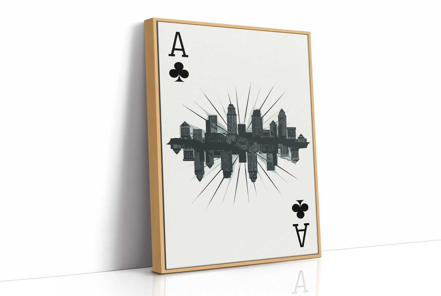 Skyline of Spades and Steel