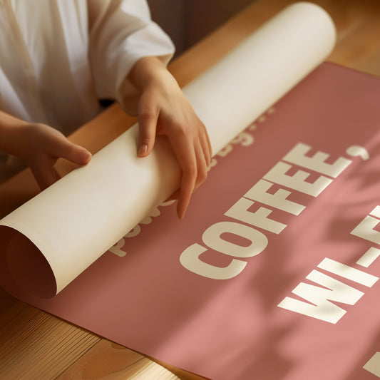 Powered By Coffee WiFi Ambition