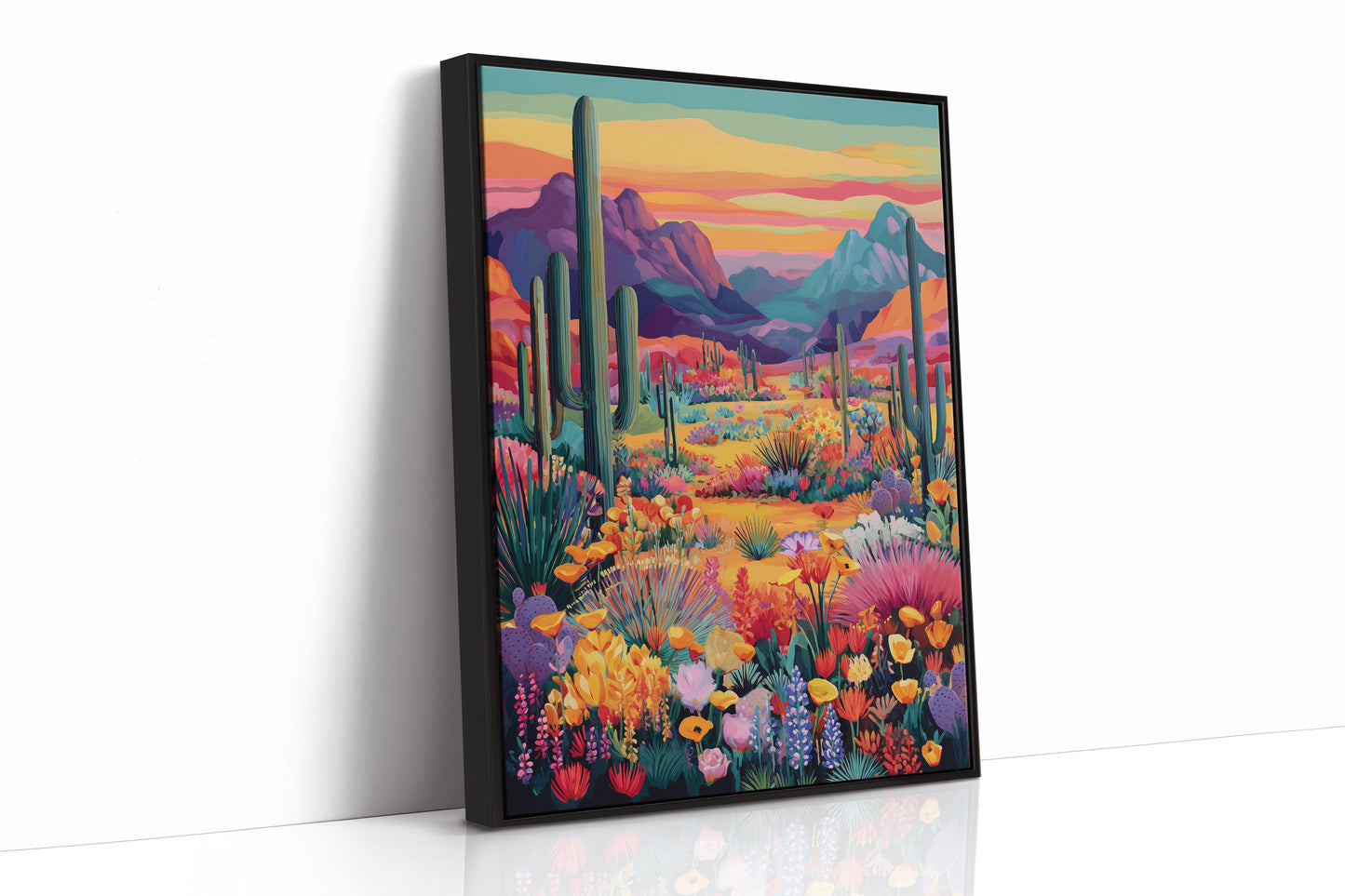 Wildflowers Paint The Desert Rainbow