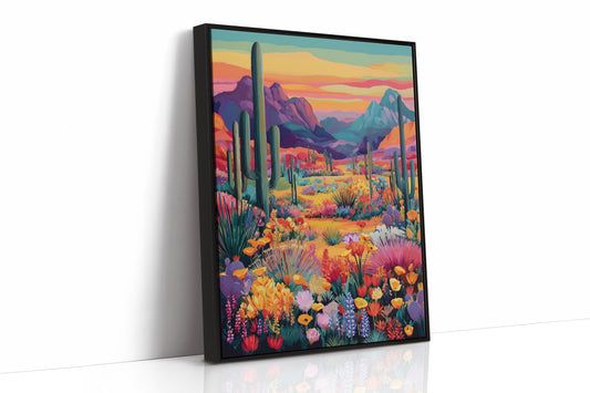 Wildflowers Paint The Desert Rainbow