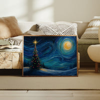 Starlit Pine Dances With Moon