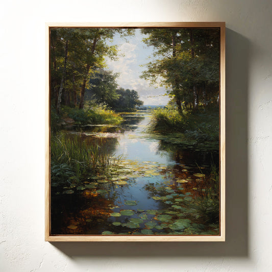 Serenity Along The Water's Edge