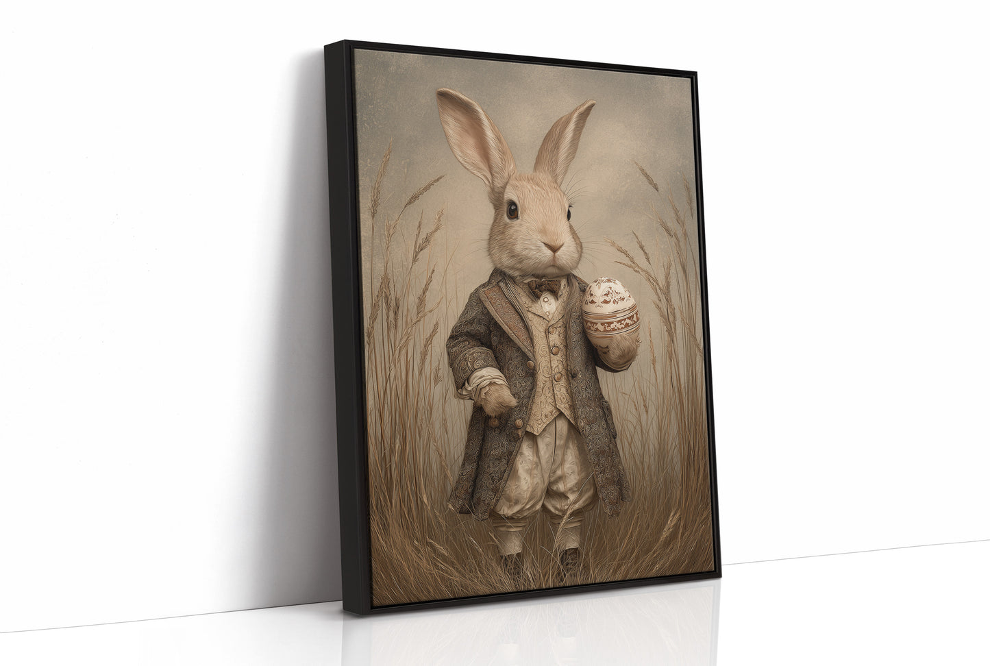 Gentleman Hare With Antique Treasure