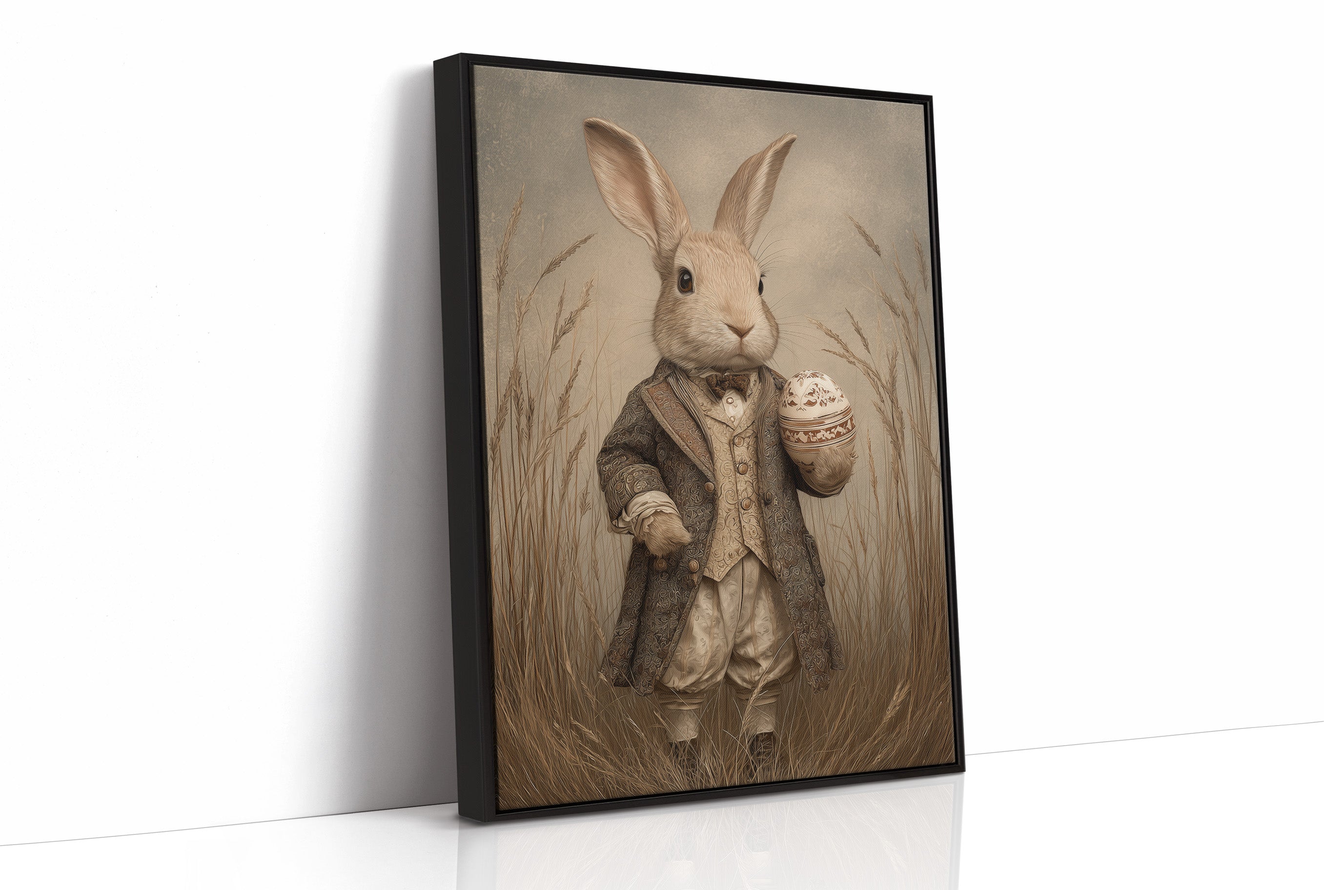 Gentleman Hare With Antique Treasure