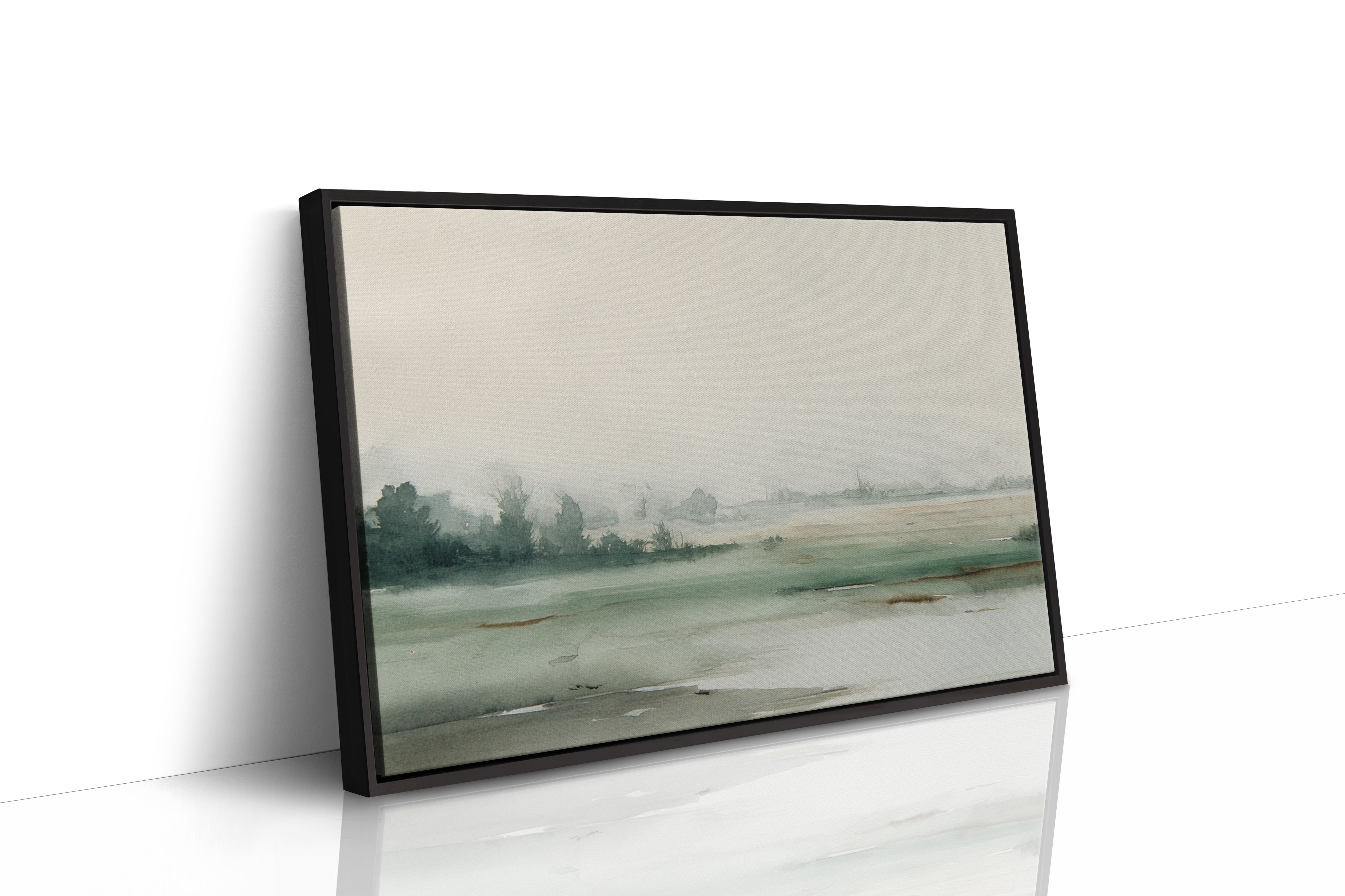 Morning Mist Over Silent Fields