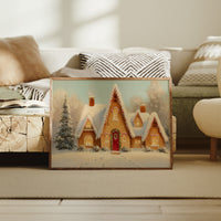 Gingerbread Cottages Share Winter Magic