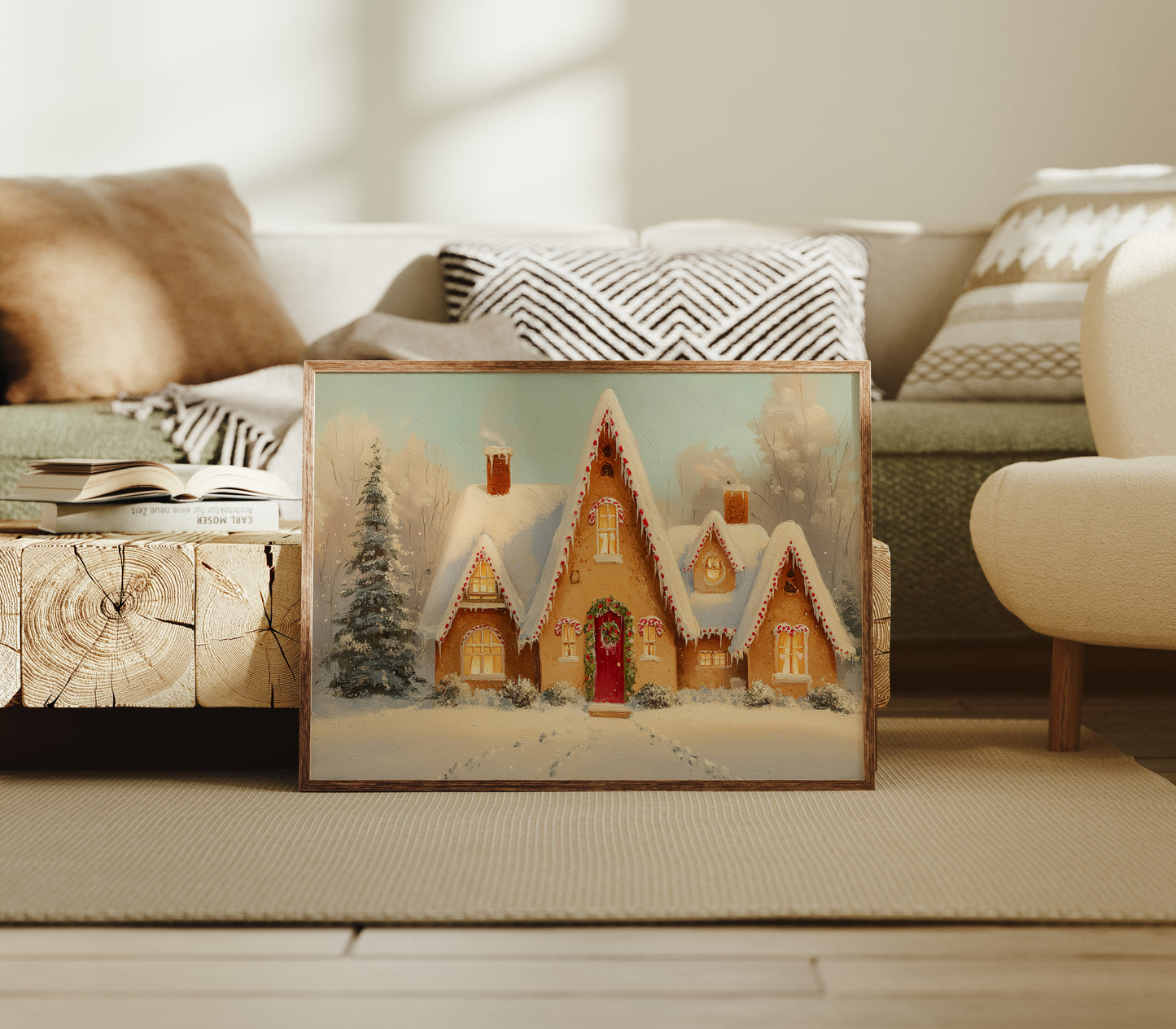 Gingerbread Cottages Share Winter Magic