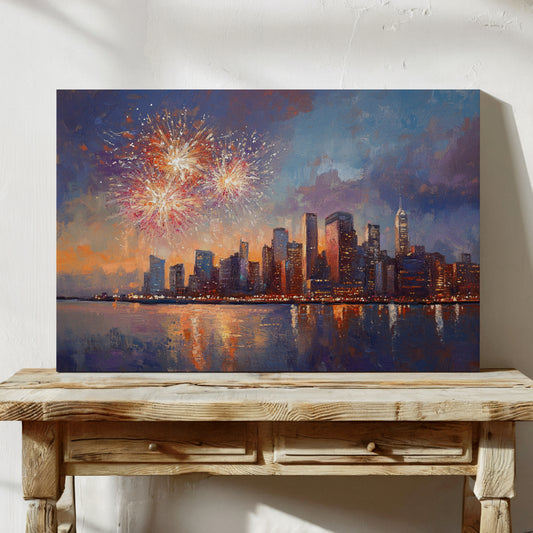 Manhattan's Fireworks Paint Summer Dreams