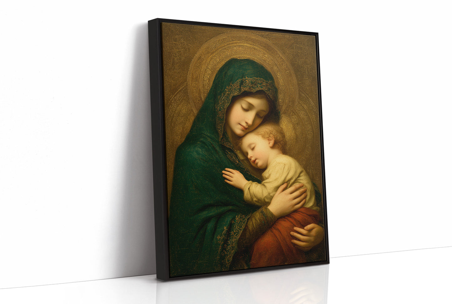 Sacred Peace Glows In Emerald