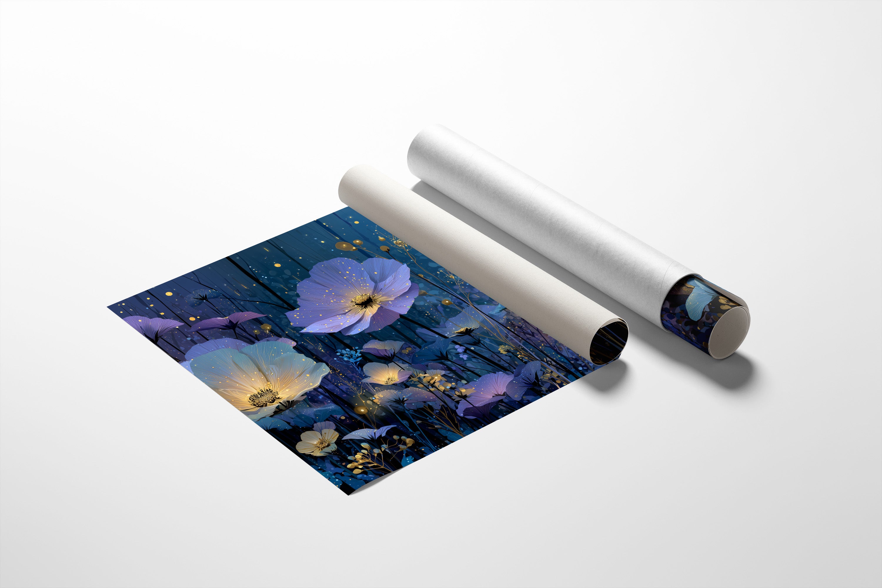 Glowing Blooms at Twilight