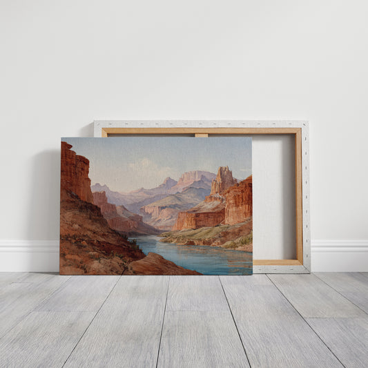 Ancient Waters Carve Desert Kingdoms