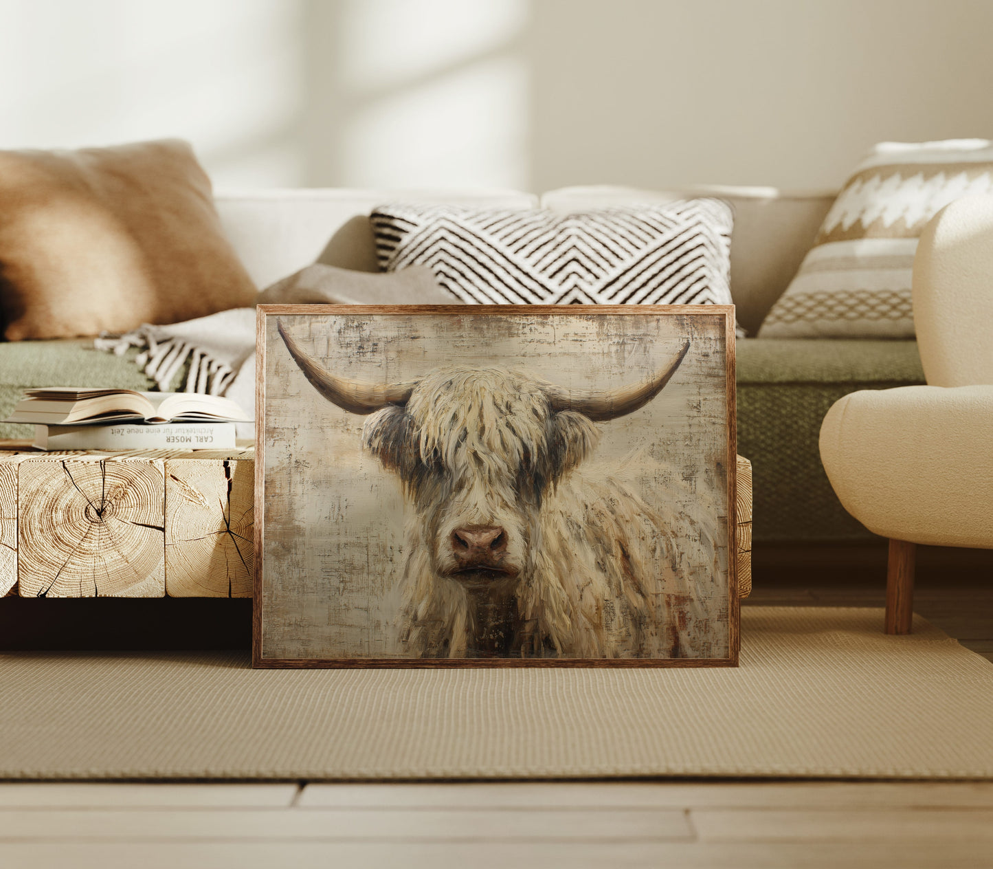 Highland Soul In Rustic Light
